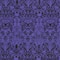 Fabric Traditions Halloween Purple Glitter Gothic Scroll Home Décor Fabric